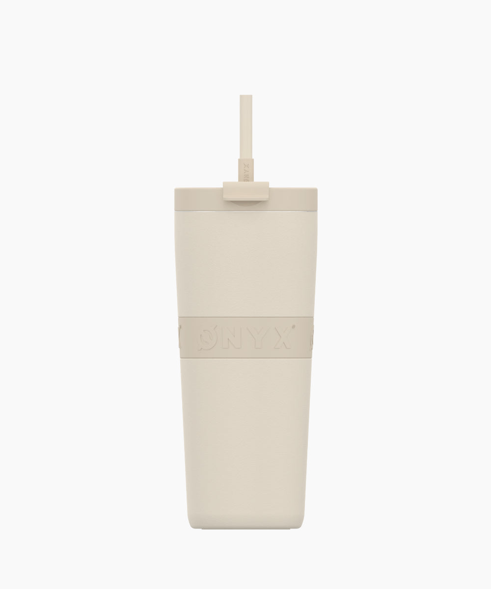 Drinkfles 2-in-1 tumbler 700ml - beige