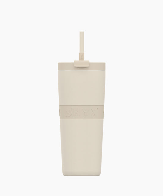 Drinkfles 2-in-1 tumbler 700ml - beige