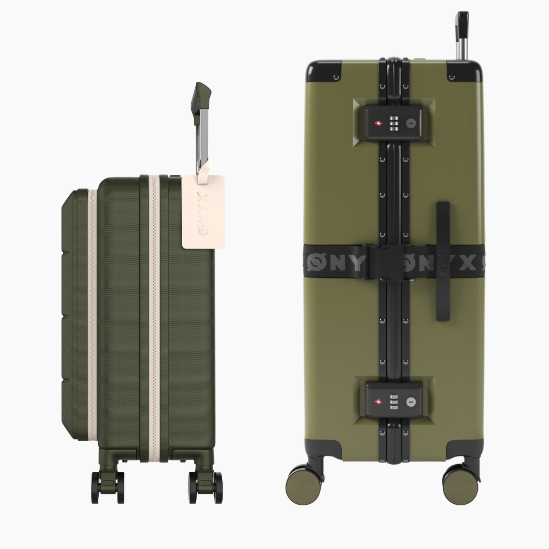 Kofferset 2-delig - 35/100L - Groen