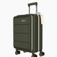 Hand luggage Suitcase with front pocket - 35L - Olive