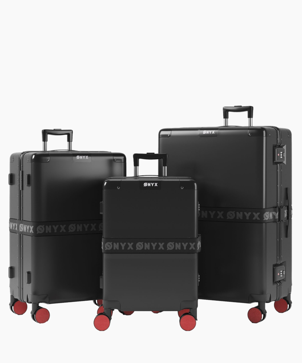 Suitcase set 3-piece - 33/65L/100L - Black