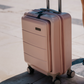 Hand luggage Suitcase with front pocket - 35L - Pink