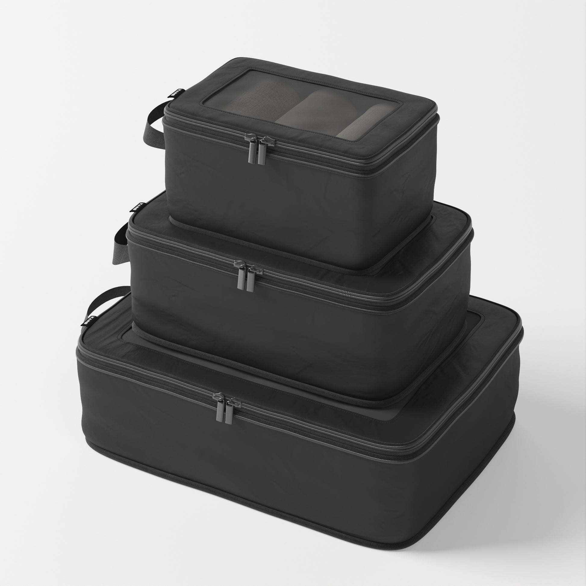Packing cubes - 6 stuks - Koffer Organiser - Grijs