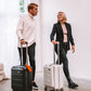 handbagage koffer met voorvak