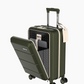 Hand luggage Suitcase with front pocket - 35L - Olive