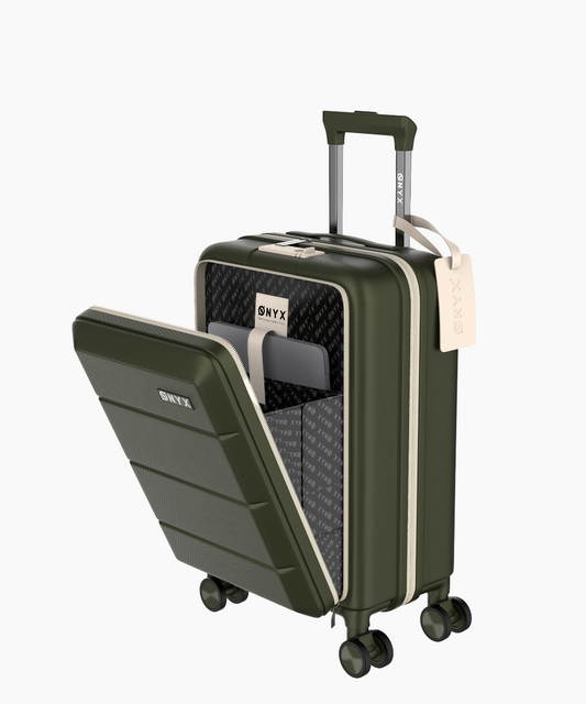 ONYX® Handbagage Koffer - 35L - Olijf