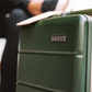 Hand luggage Suitcase with front pocket - 35L - Olive
